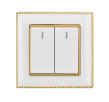 2 Gang 1 way wall switch