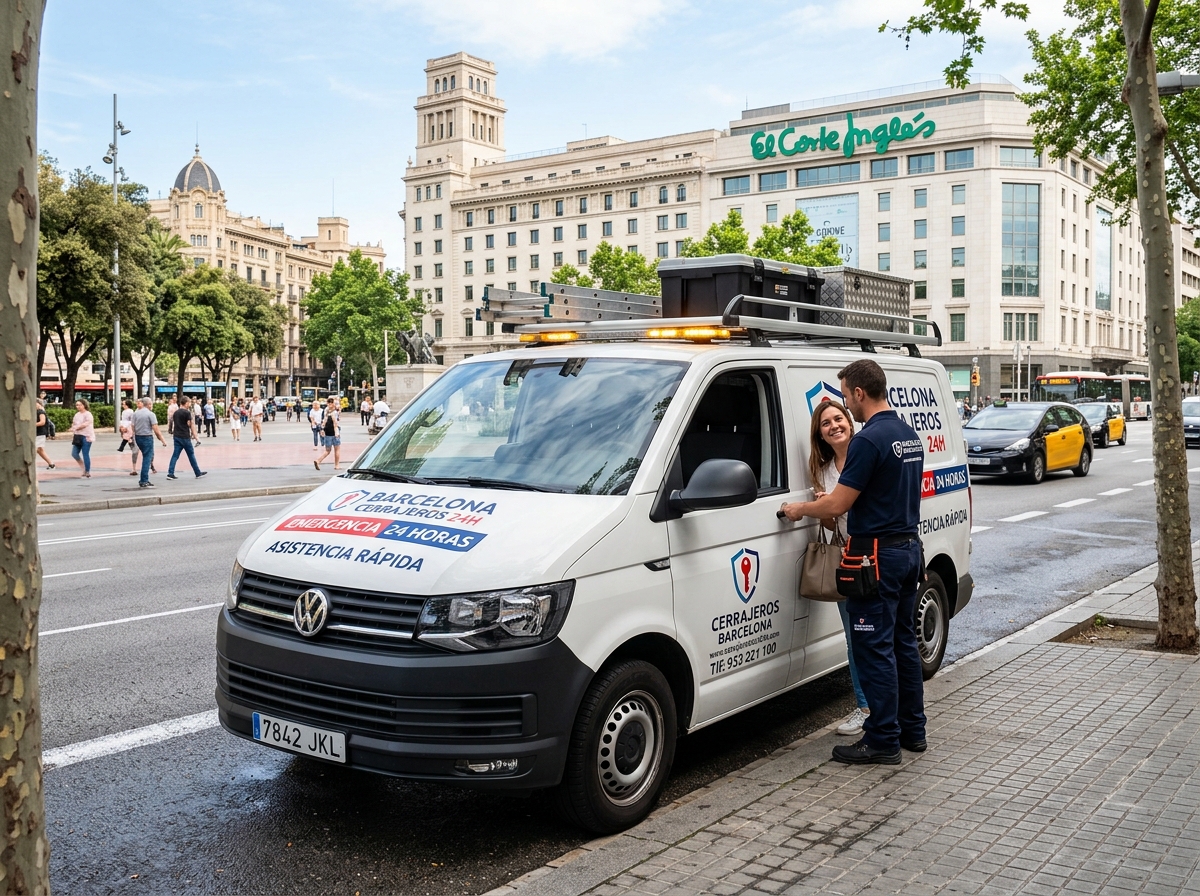 Unidad Móvil Cerrajeros Barna 24 Horas en Barcelona