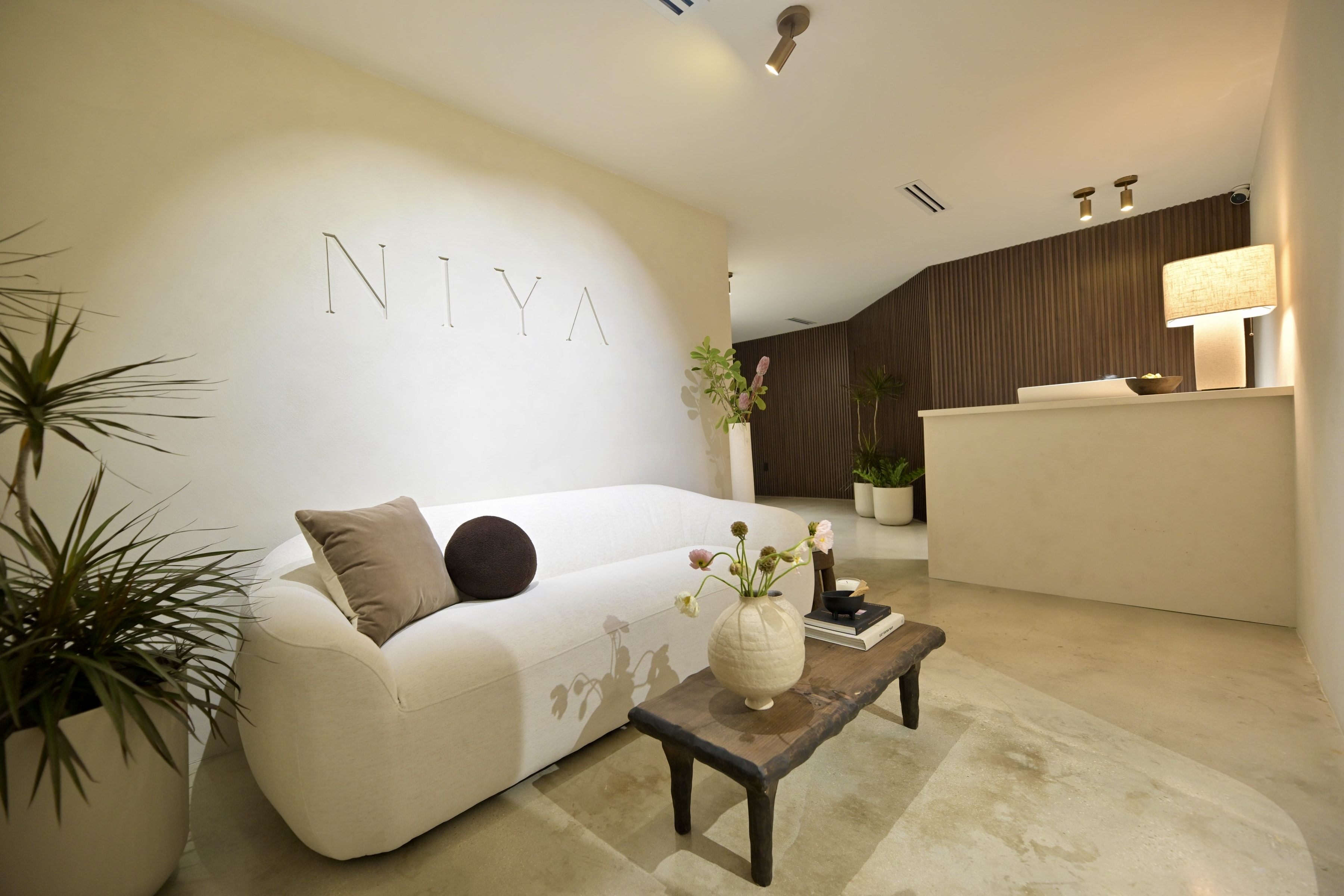 Niala medical spa treatment room in Bay Harbor Islands, Florida