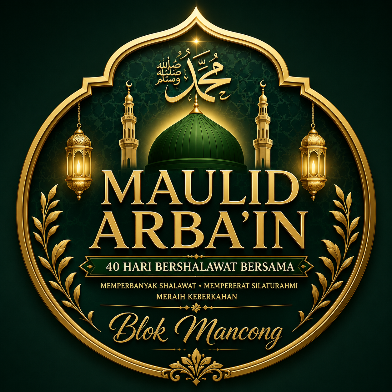 Logo Maulid Arba'in