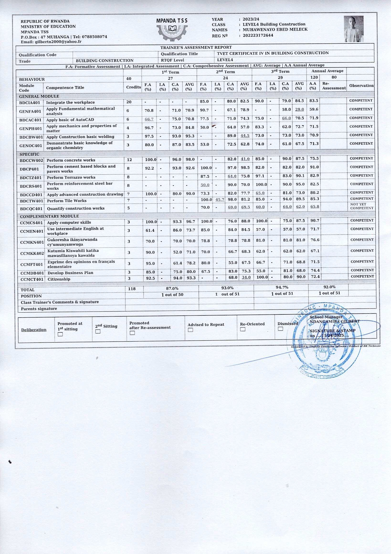 L4 FAKE REPORT