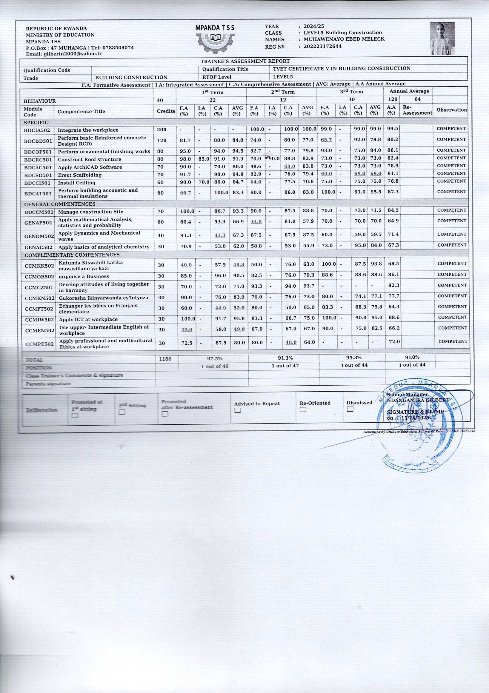 L5 FAKE REPORT
