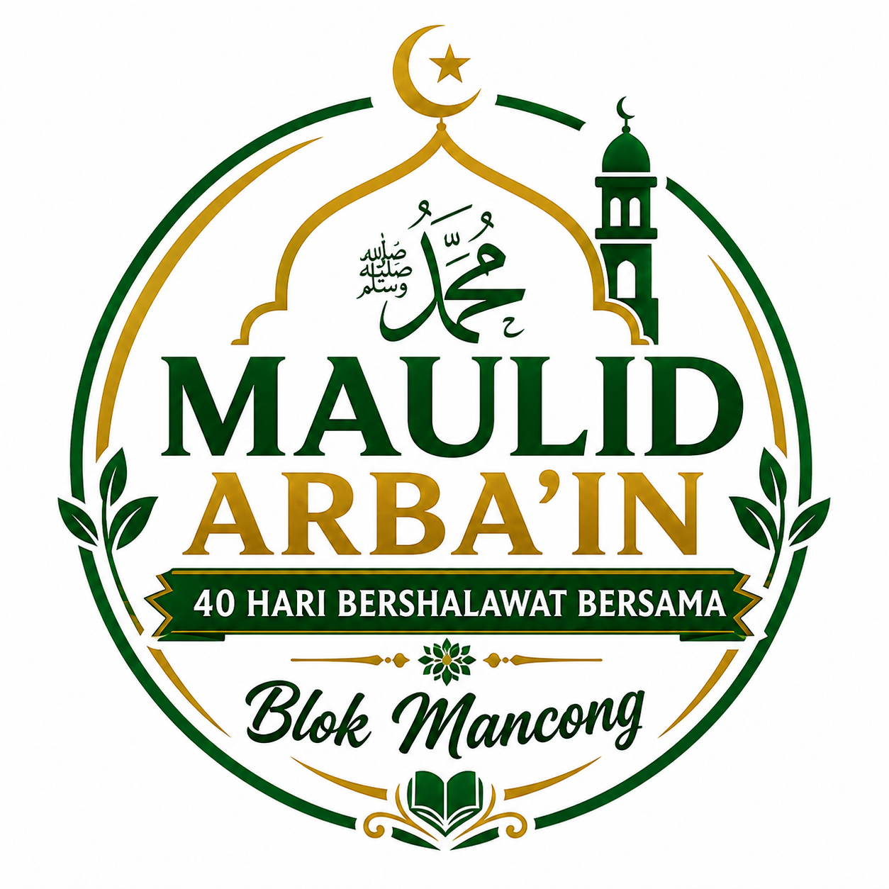Logo Maulid Arba'in